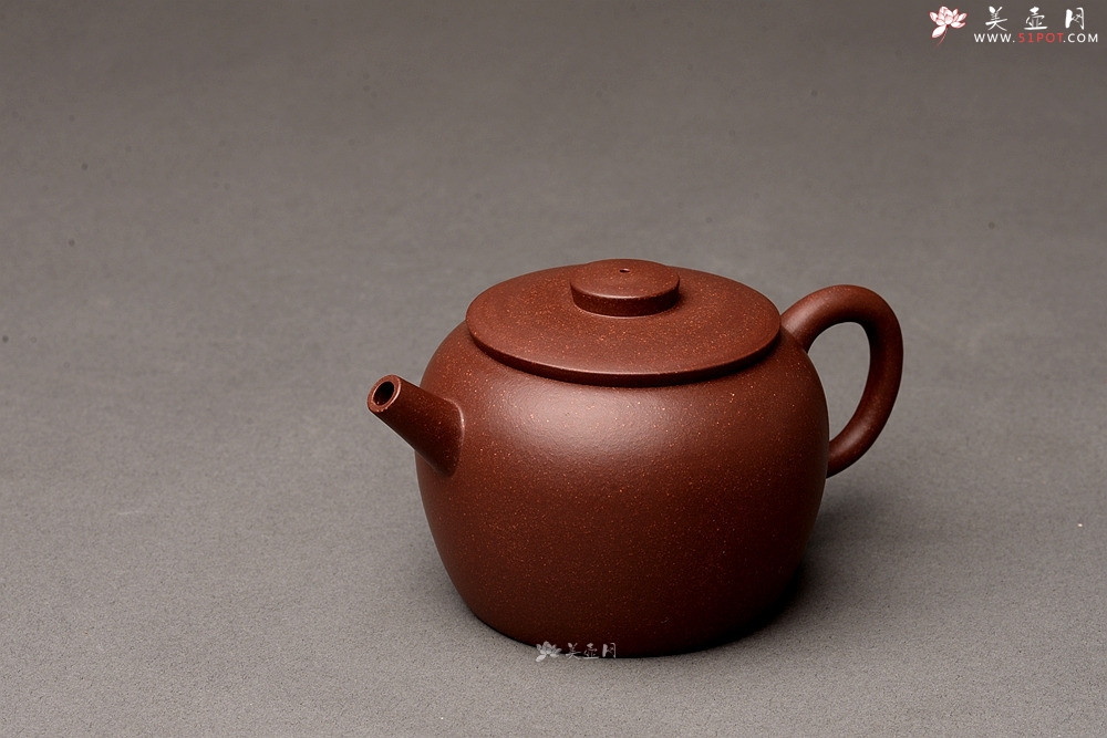 紫砂壶图片：美壶特惠 路达作品 杀茶利器  全手巨轮珠 - 美壶网