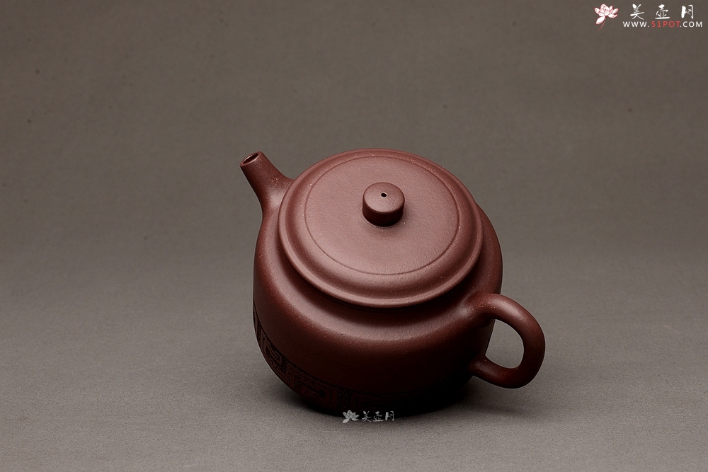 紫砂壶图片：张智耀 全手德钟 器型端正 耐品实用 张听刚装饰 - 美壶网