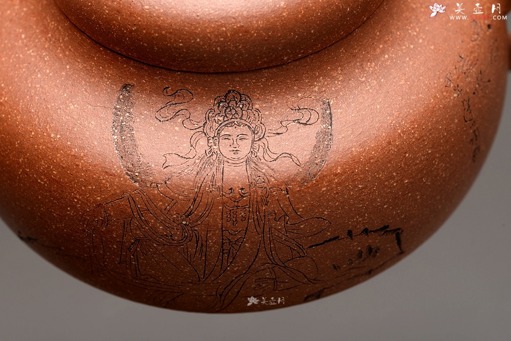 紫砂壶图片： 道洪风格 出水如柱 全手玉璧 获奖作品 - 美壶网