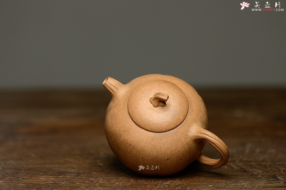 紫砂壶图片：姜建荣全手作品 古朴之味 全手硕果 - 美壶网