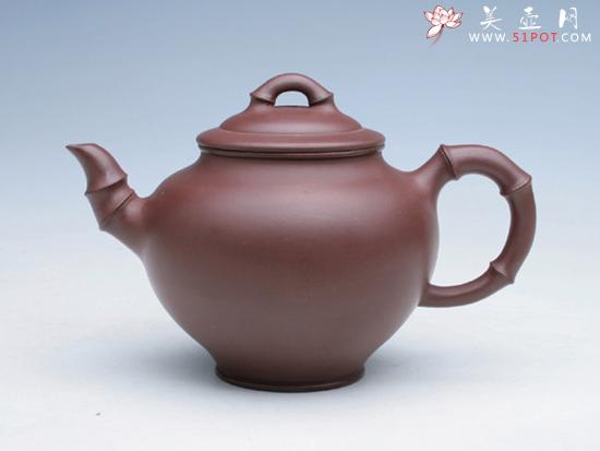 紫砂壶图片:翠竹壶 - 美壶网