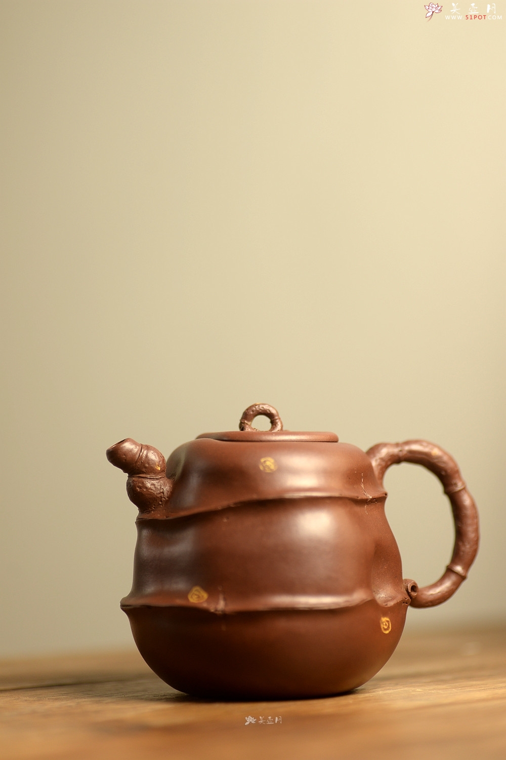 口盖有难度 别具心意 清趣逸品~ 全手斑竹