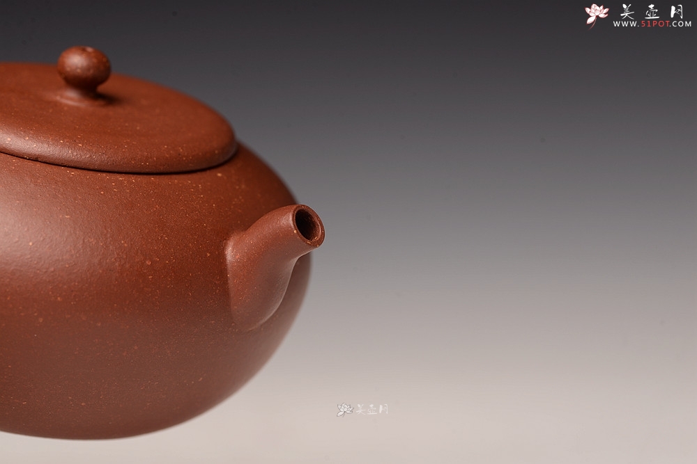 紫砂壶图片：美壶特惠 钱浩丙申全手 颇具玩味~ 大口平底 鼓趣 - 美壶网