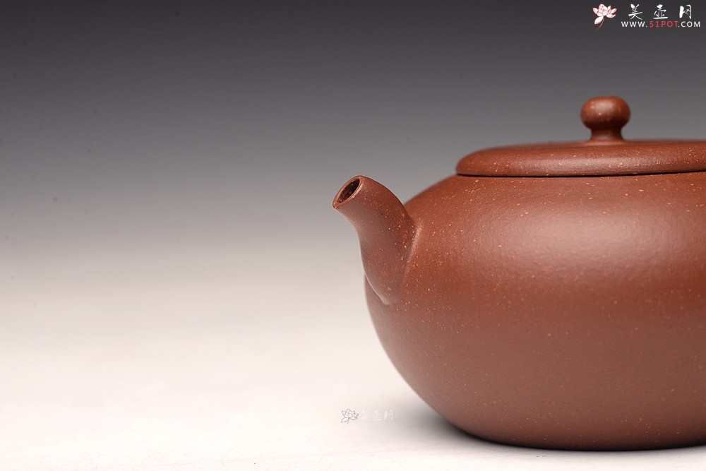紫砂壶图片：美壶特惠 钱浩丙申全手 颇具玩味~ 大口平底 鼓趣 - 美壶网
