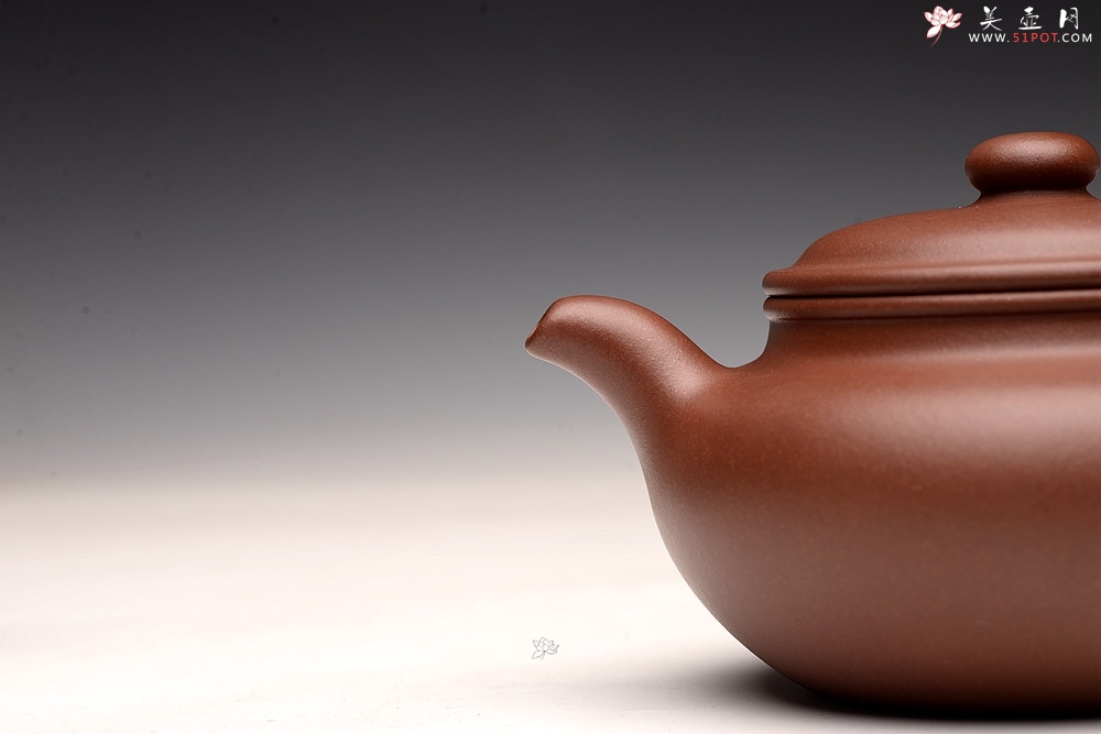 紫砂壶图片：邵春良丙申夏全手 光素 摹古景舟仿古 线条舒展 耐品佳作 - 美壶网
