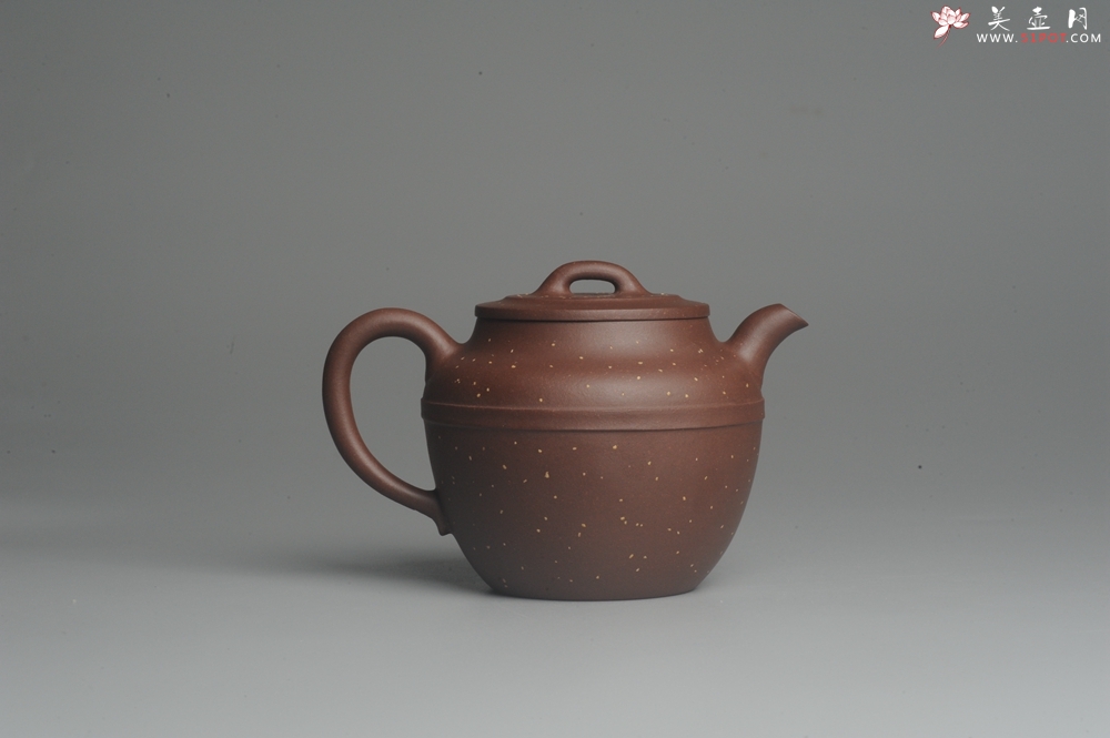 紫砂壶图片：美壶双11特惠 精工铺砂镜瓦 茶人醉爱 - 美壶网