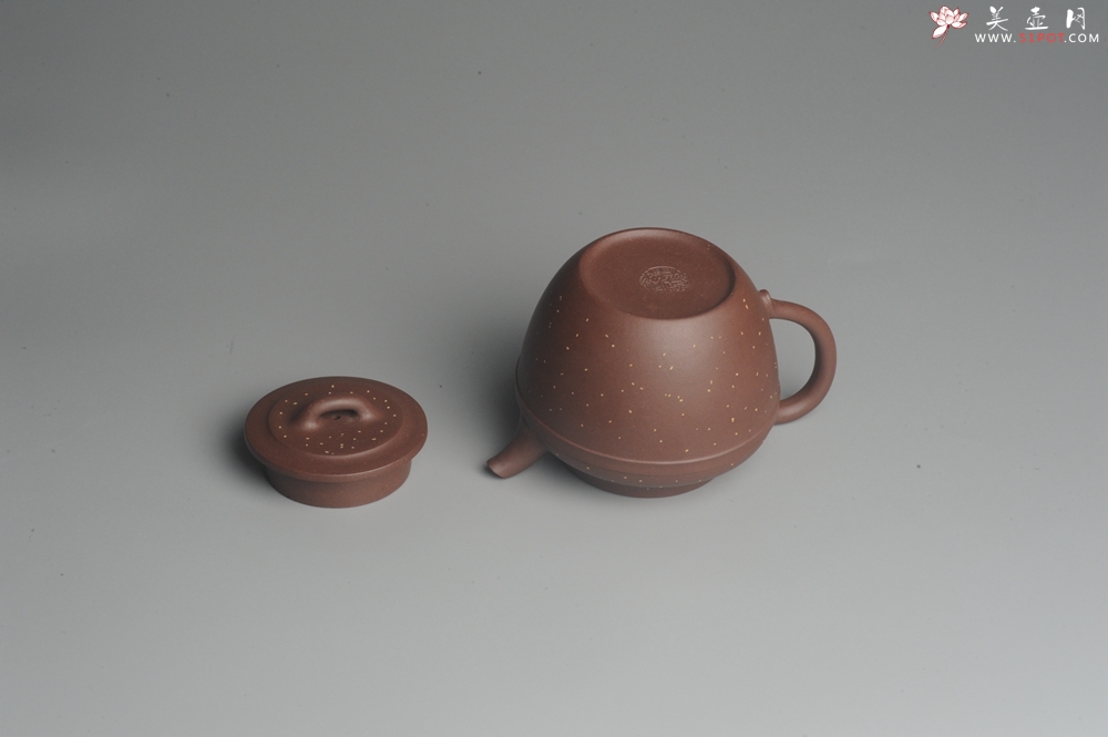 紫砂壶图片：美壶双11特惠 精工铺砂镜瓦 茶人醉爱 - 美壶网