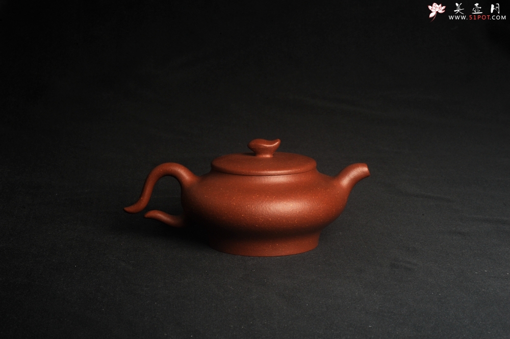 紫砂壶图片：美壶特惠 精致降坡泥飞鸿壶 茶人醉爱 - 美壶网