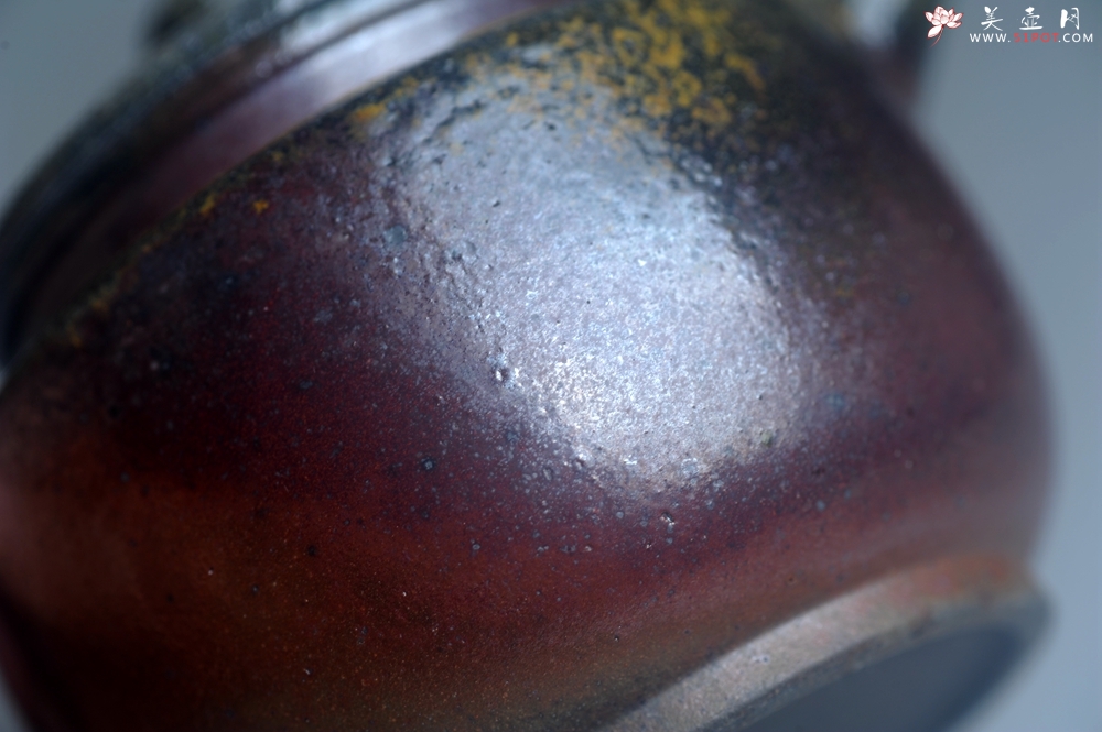 紫砂壶图片：美壶特惠 精致柴烧隐士壶 柴烧之佳品 - 美壶网