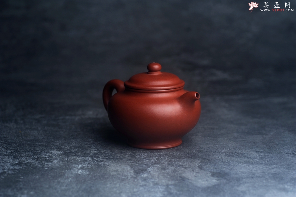 紫砂壶图片：美壶特惠 红泥大亨掇只 茶人醉爱 - 美壶网