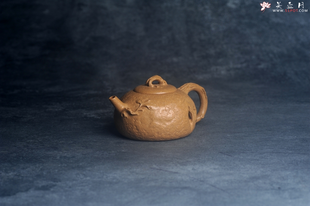 紫砂壶图片：美壶特惠 特好老段泥全手工供春壶 茶人醉爱 - 美壶网