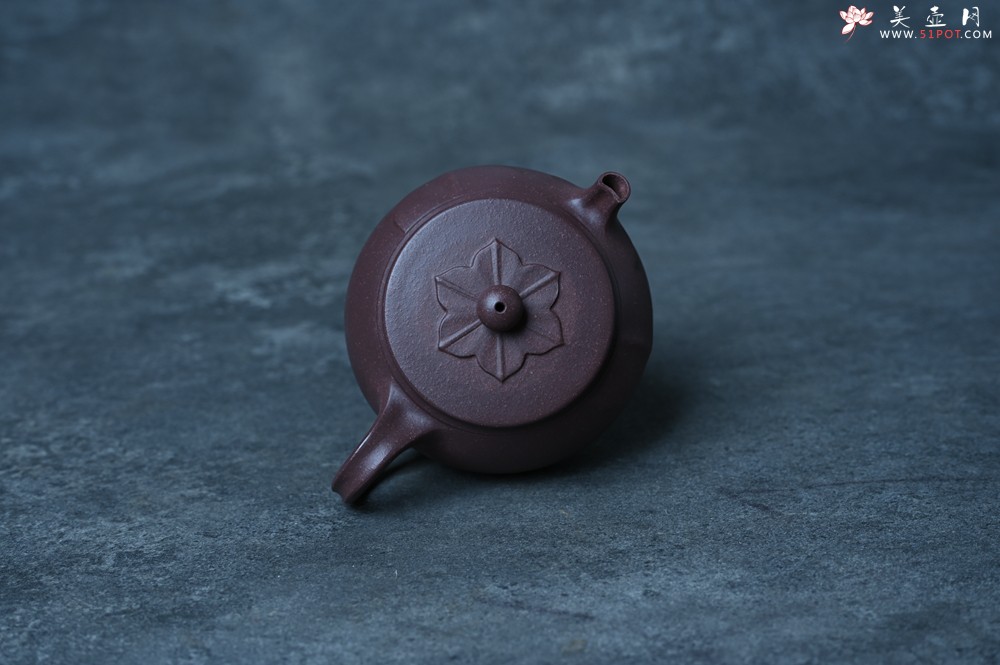 紫砂壶图片：美壶特惠 老紫泥般若小美壶 茶人醉爱 - 美壶网