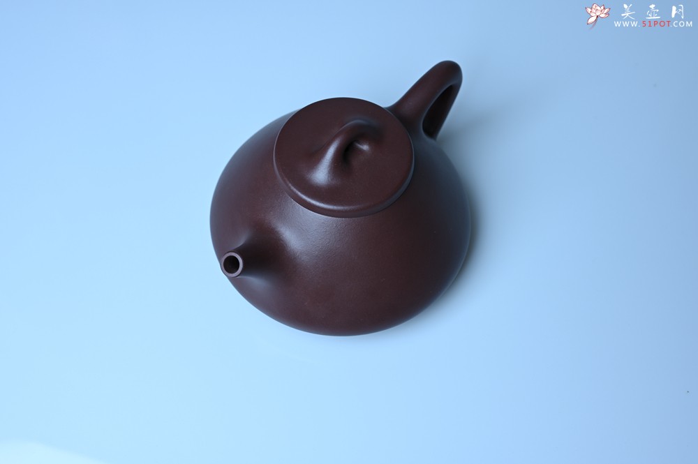 紫砂壶图片：美壶特惠 特好老紫泥子冶石瓢 - 美壶网