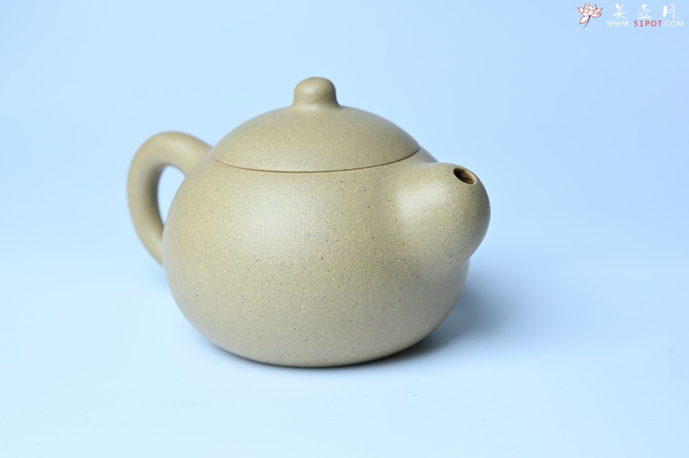 紫砂壶图片：美壶特惠 本绿翘嘴西施 茶人醉爱 - 美壶网