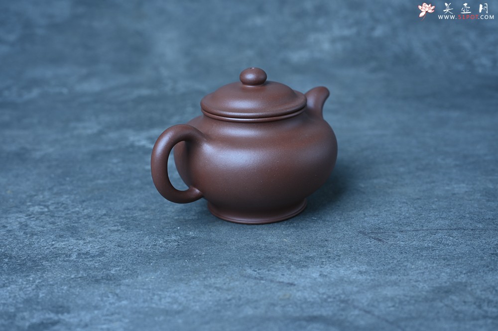 紫砂壶图片：美壶特惠 手工手制紫砂壶特好底槽青掇只壶 茶人醉爱 - 美壶网