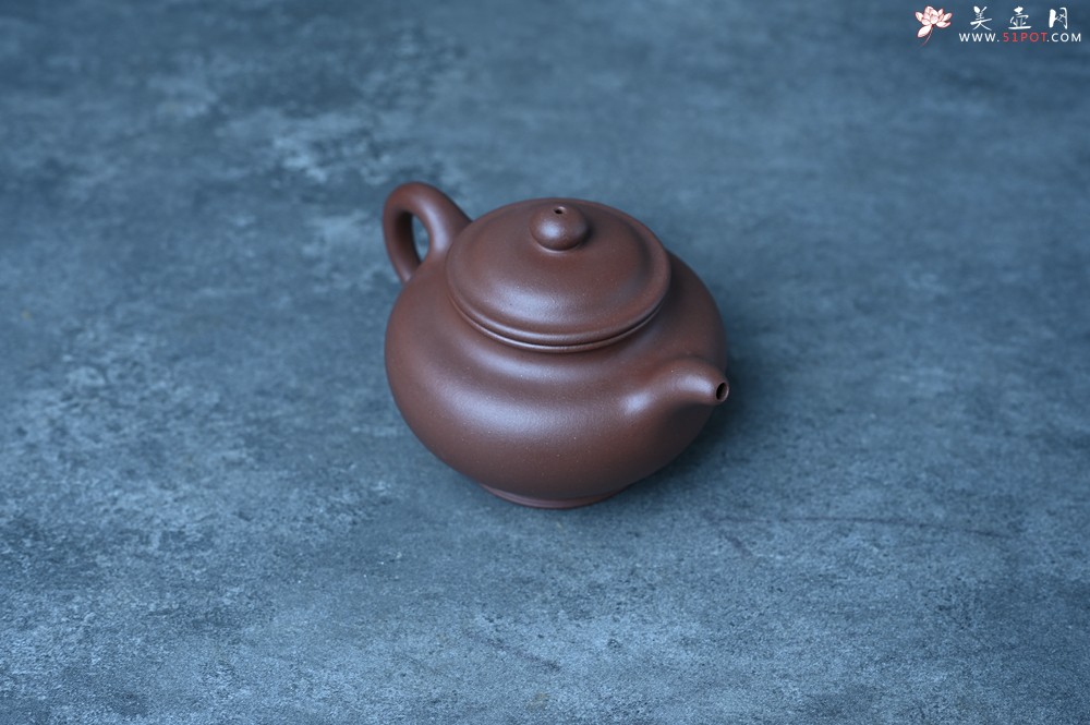紫砂壶图片：美壶特惠 手工手制紫砂壶特好底槽青掇只壶 茶人醉爱 - 美壶网
