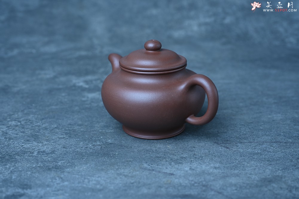 紫砂壶图片：美壶特惠 手工手制紫砂壶特好底槽青掇只壶 茶人醉爱 - 美壶网