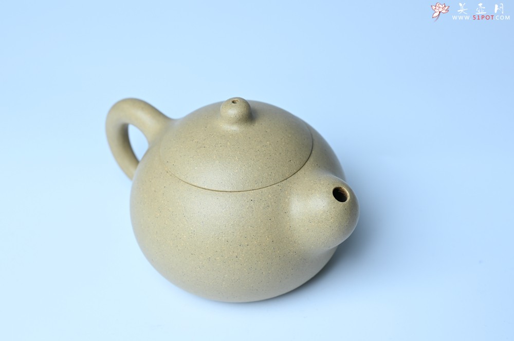 紫砂壶图片：美壶特惠 本绿翘嘴西施 茶人醉爱 - 美壶网
