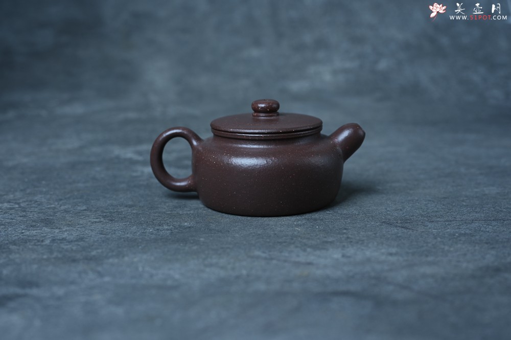 紫砂壶图片：美壶特惠 手工手制紫砂壶特好紫玉金砂涌泉壶 茶壶 茶具 单壶 - 美壶网