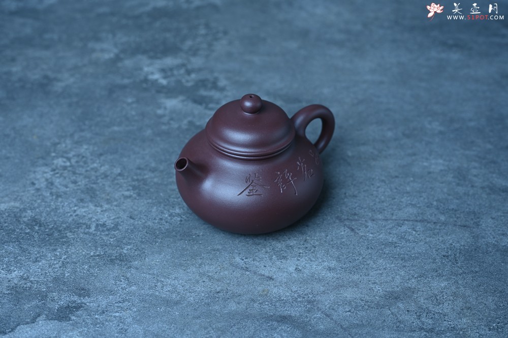 紫砂壶图片：美壶特惠 手工手制紫砂壶特好老紫泥容天壶 茶壶 茶具 单壶 - 美壶网