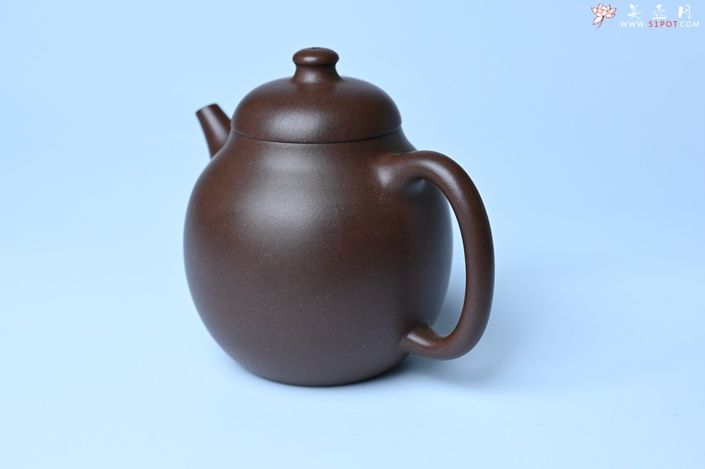 紫砂壶图片：美壶特惠 特好老紫泥龙蛋壶 茶人醉爱 - 美壶网