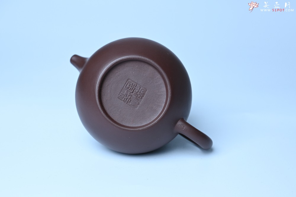 紫砂壶图片：特好老紫泥全手工仿古壶 茶人醉爱 - 美壶网