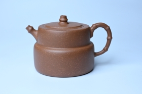 紫砂壶图片：美壶特惠 精致秀雅趣竹壶 茶人醉爱 - 美壶网