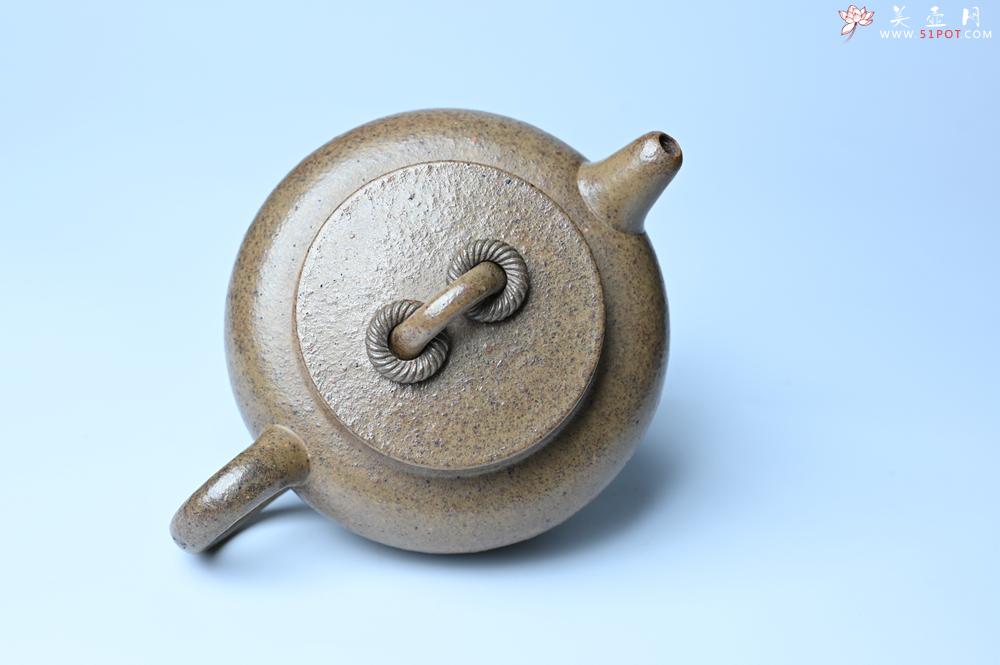 紫砂壶图片：美壶特惠 柴烧双圈壶 茶人醉爱 - 美壶网
