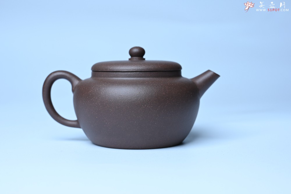 紫砂壶图片：美壶特惠 紫泥涌泉壶 茶人醉爱 - 美壶网
