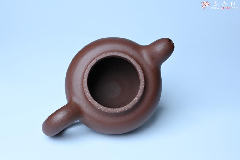 紫砂壶图片：美壶特惠 黑星红拼紫泥（家藏限量）道洪圆珠壶 - 美壶网