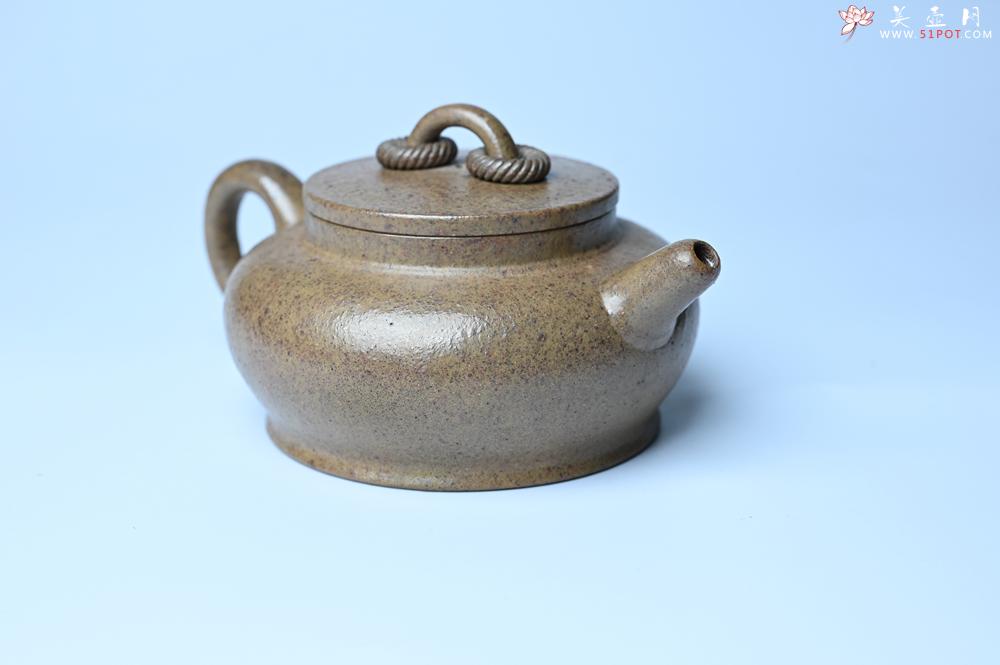 紫砂壶图片：美壶特惠 柴烧双圈壶 茶人醉爱 - 美壶网