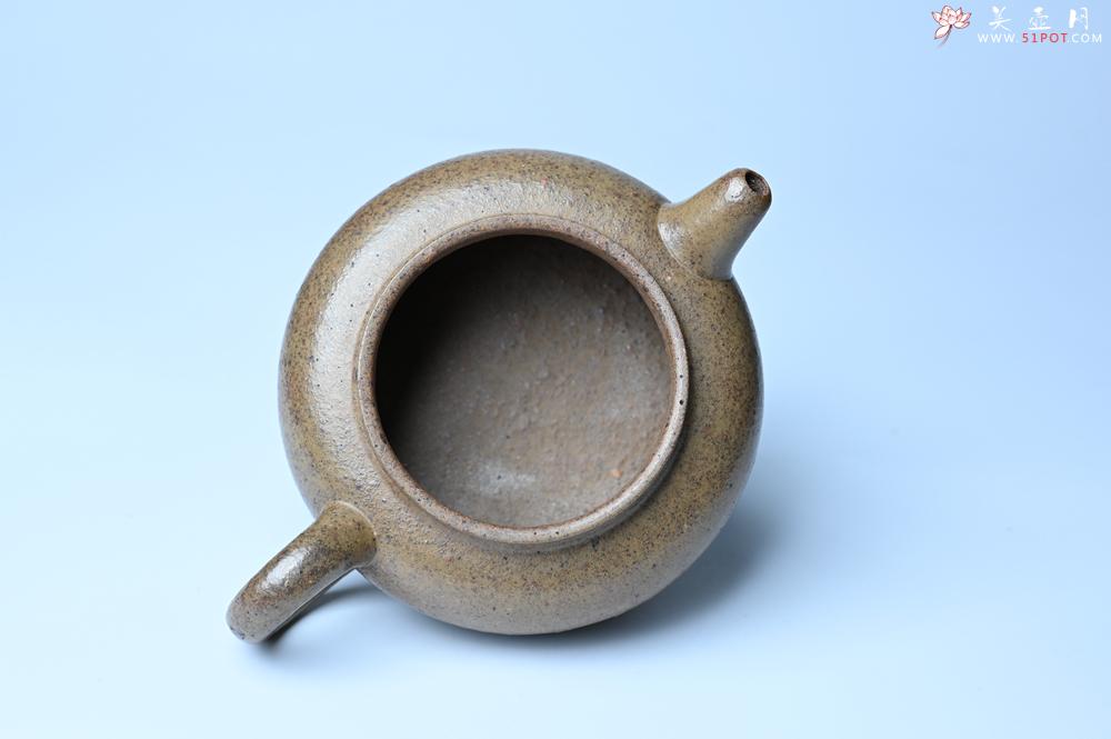 紫砂壶图片：美壶特惠 柴烧双圈壶 茶人醉爱 - 美壶网