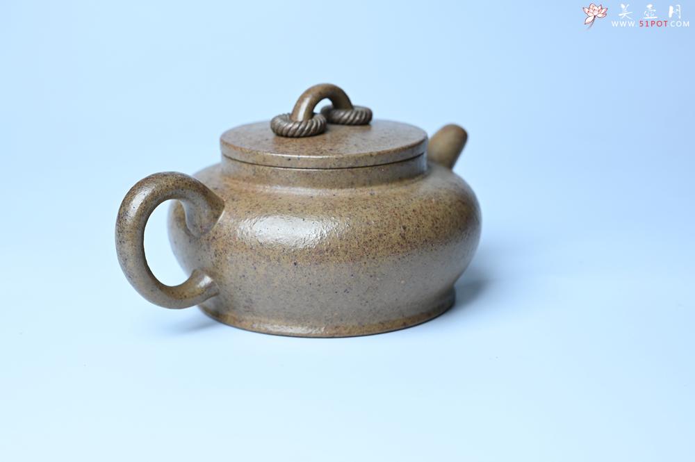 紫砂壶图片：美壶特惠 柴烧双圈壶 茶人醉爱 - 美壶网