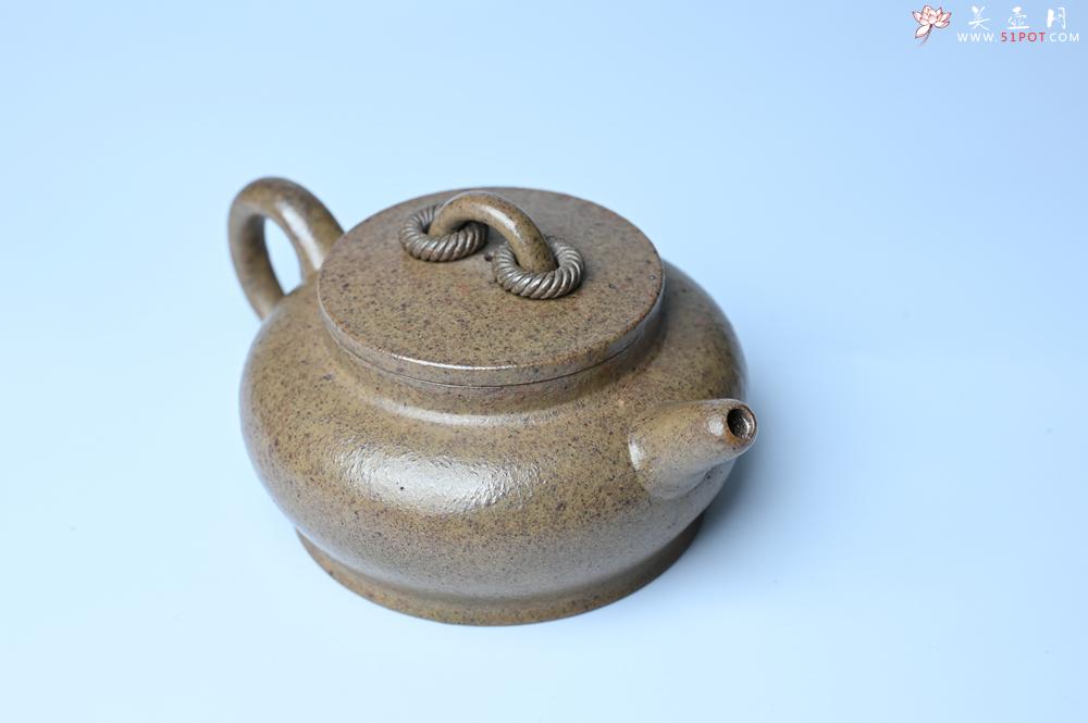 紫砂壶图片：美壶特惠 柴烧双圈壶 茶人醉爱 - 美壶网