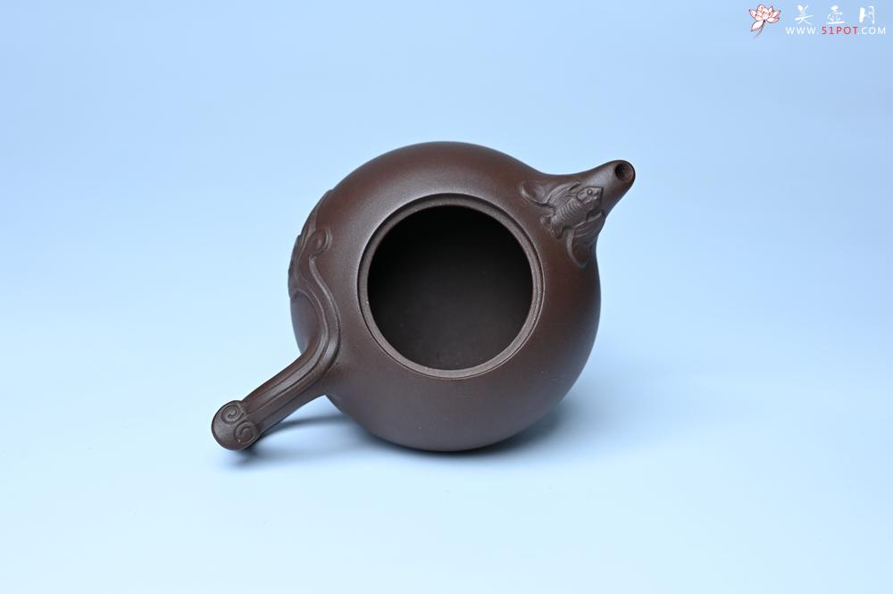 紫砂壶图片：美壶特惠 老紫泥福在眼前壶 茶人醉爱 - 美壶网