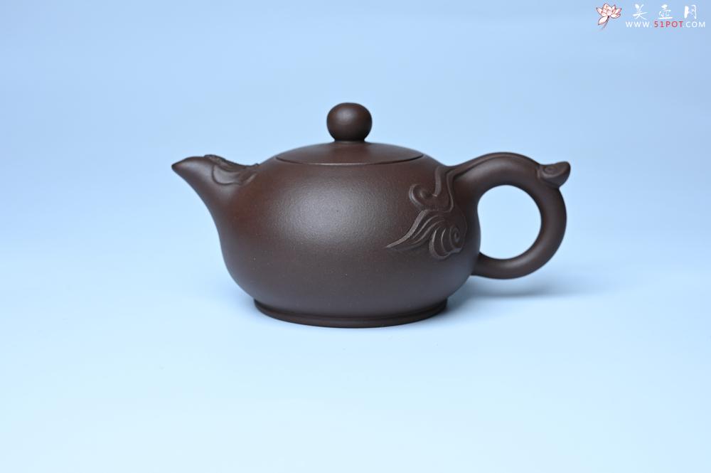 紫砂壶图片：美壶特惠 老紫泥福在眼前壶 茶人醉爱 - 美壶网