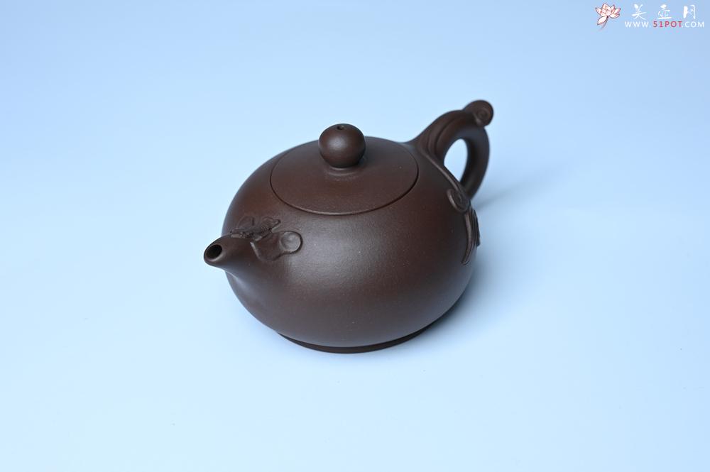 紫砂壶图片：美壶特惠 老紫泥福在眼前壶 茶人醉爱 - 美壶网
