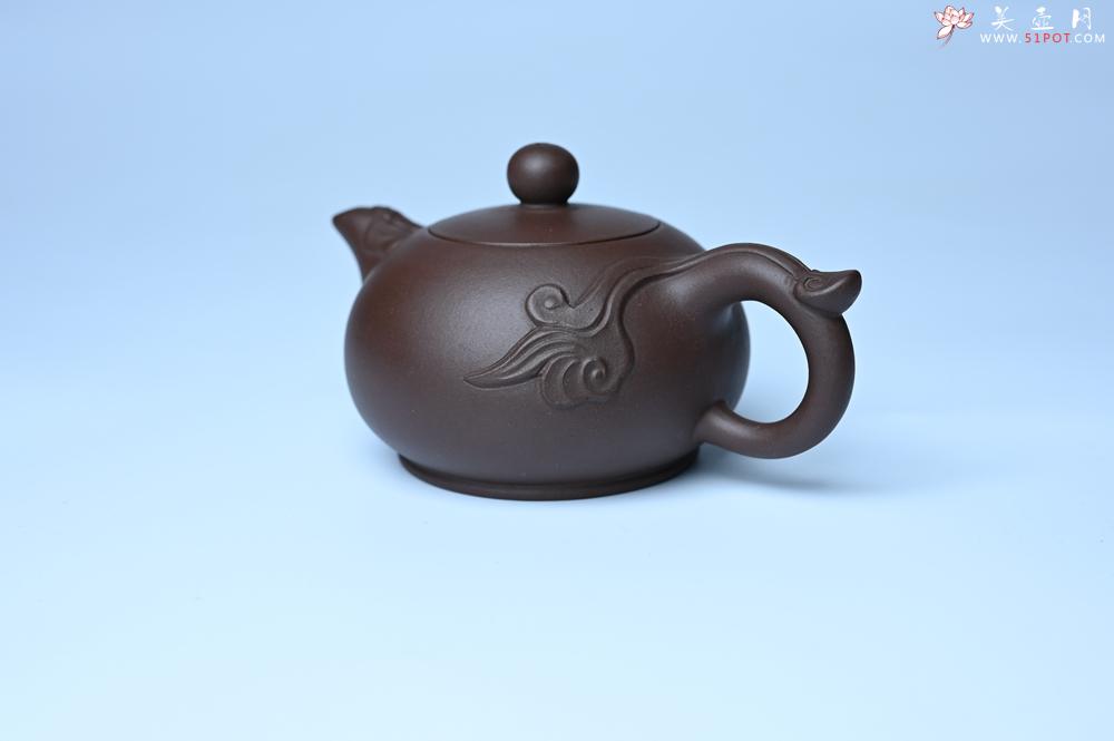紫砂壶图片：美壶特惠 老紫泥福在眼前壶 茶人醉爱 - 美壶网