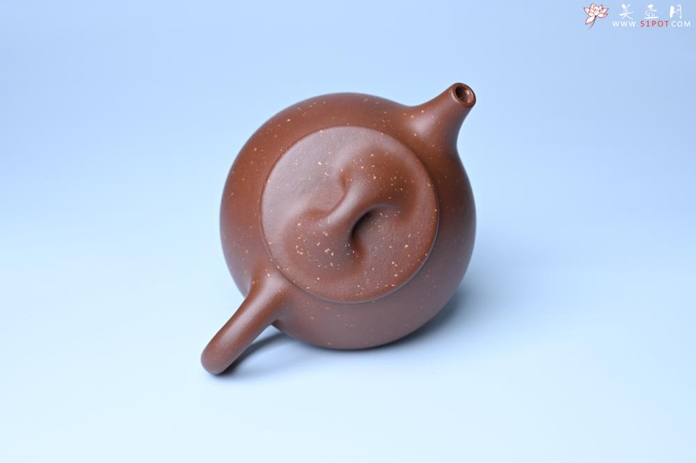 紫砂壶图片：美壶特惠 精致特好紫玉金砂满瓢景舟石瓢壶 做工和泥料不输千元作品 - 美壶网