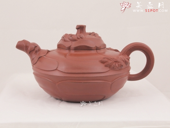 紫砂壶图片：大风卷葵 - 美壶网