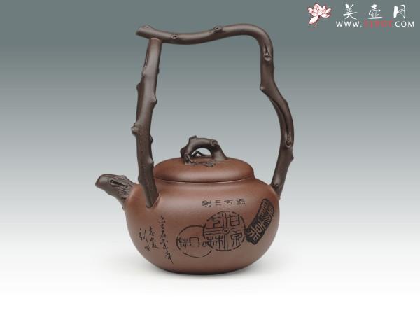 紫砂壶图片：东坡提梁 - 美壶网