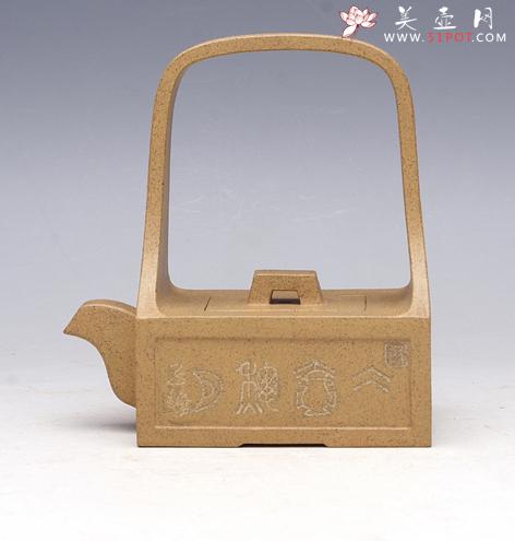 紫砂壶图片：玉带壶 - 美壶网