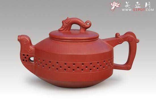 紫砂壶图片:龙凤呈祥 - 美壶网