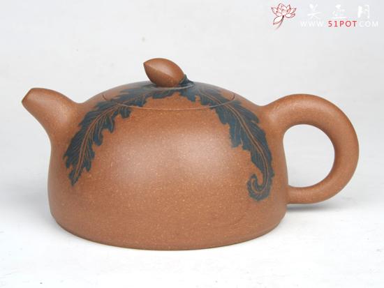 紫砂壶图片：开心果  320C... - 美壶网
