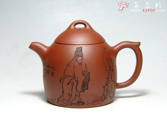 紫砂壶图片:秦权壶 - 美壶网