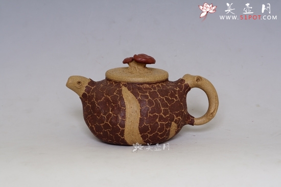 紫砂壶图片：灵芝献瑞 - 美壶网