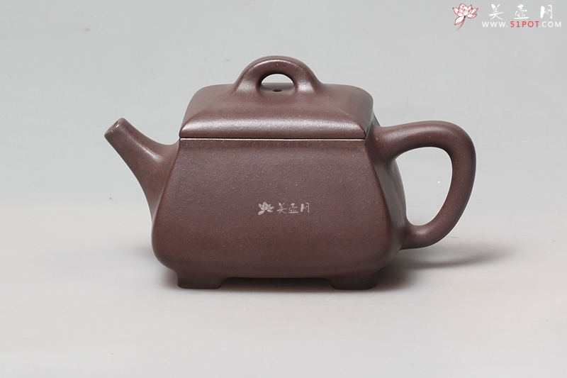 紫砂壶图片：四方石瓢 - 美壶网