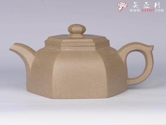 紫砂壶图片:六方 - 美壶网