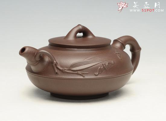 紫砂壶图片：祝福   260cc - 美壶网