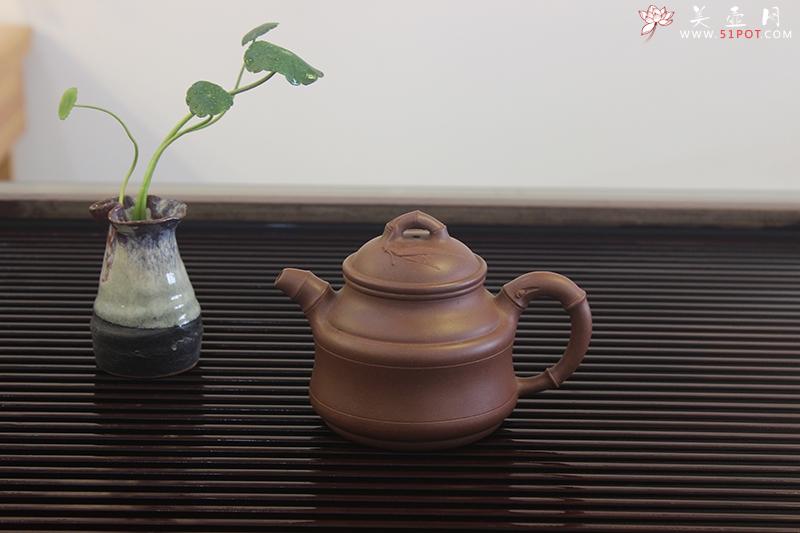 紫砂壶图片:竹鼎 - 美壶网